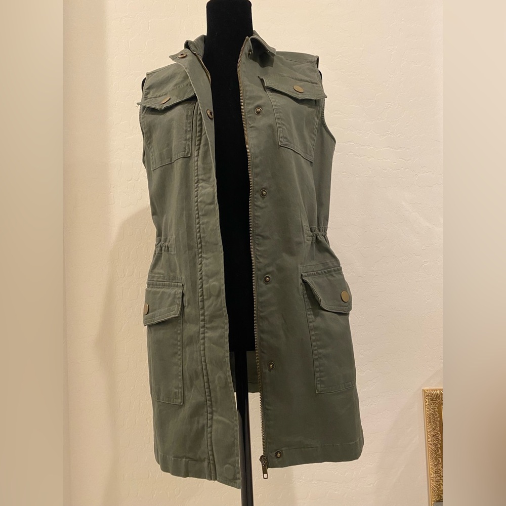 NWT  A New Day - Army Green Vest Size Small